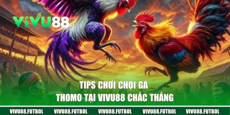 Tips chơi chọi gà Thomo tại Vivu88 chắc thắng